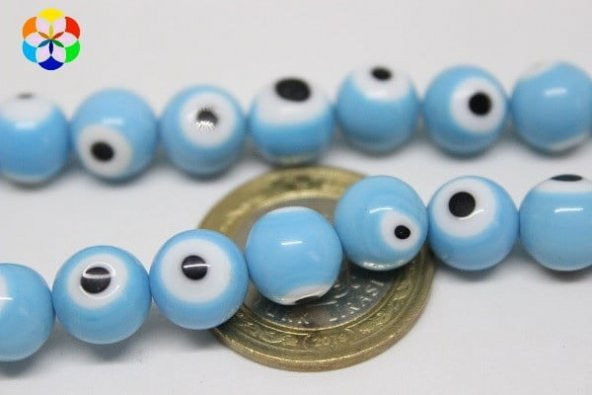 Cam Boncuk 10mm/adet (11363-1) ürün görseli 1