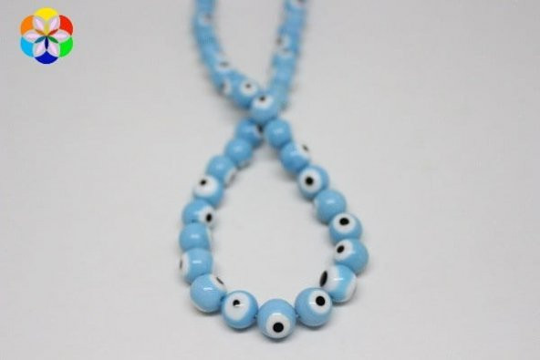 Cam Boncuk 10mm/adet (11363-1) - Resim 2