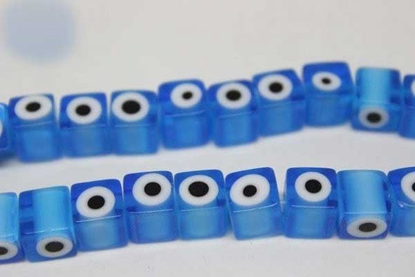 Cam Boncuk 8mm*7mm/adet (11348-1) - Resim 5