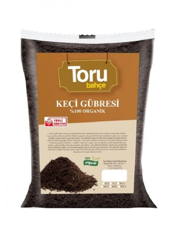 Torubahce Keçi Gübresi 20 lt