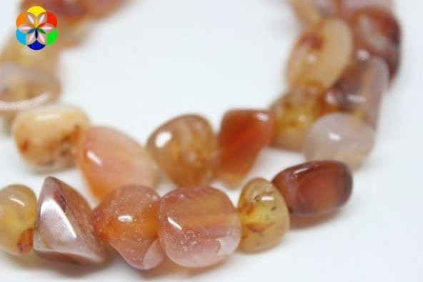 Akik Açık Kahverengi Tımbıl Taşlar/adet - Resim 2