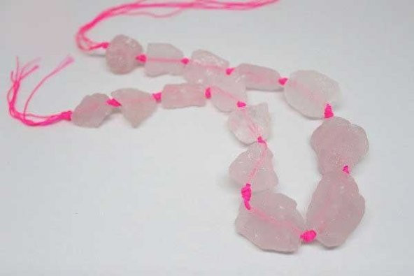 Pembe Kuvars Taşı Ham Büyük Parçalar/adet - Resim 5
