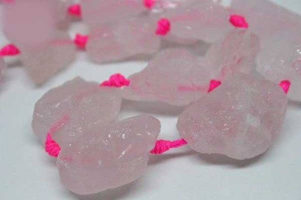 Pembe Kuvars Taşı Ham Büyük Parçalar/adet - Resim 6