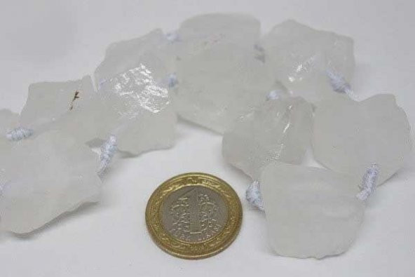 Kristal Kuvars Taşı Ham Büyük Parçalar/adet - Resim 10