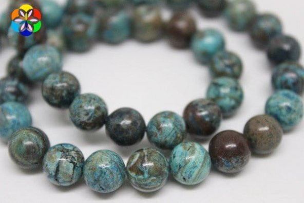 Krizokol Taşı 8mm/adet (Boyalıdır) ürün görseli