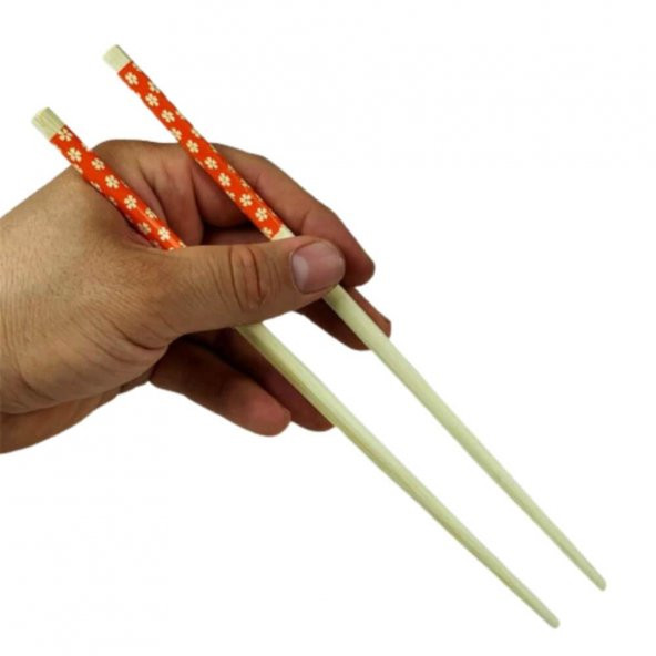 Piev Chopstick Asya Uzak Doğu Japonya Çin Yemek Çubuğu Desenli 5 Çift - 3