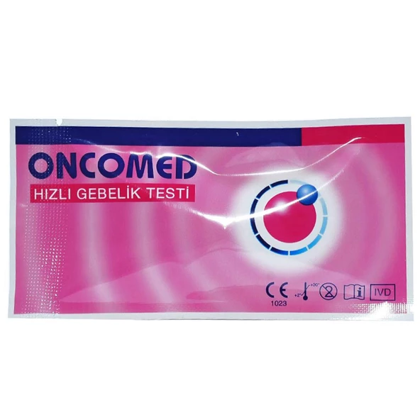 Oncomed Hızlı Gebelik Testi - 1 Kart Test - 4