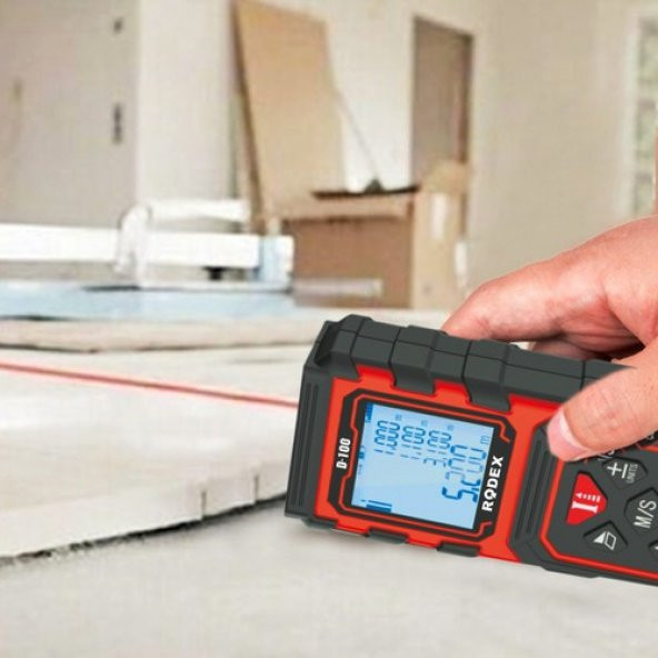 Rodex Lazerli Mesafe Ölçer 40 Metre - 5