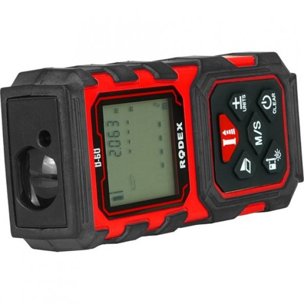 Rodex Lazerli Mesafe Ölçer 40 Metre - 2