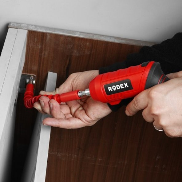 Rodex Akülü Vidalama Şarjlı Tornavida (12 Parça) - 3
