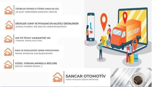 CAM SU FİSKİYE MEMESİ YD25 2003-2012 SAĞ/SOL TAKIM 2 ADET - 3