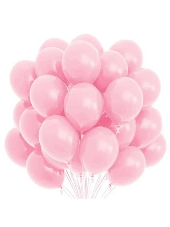 NEDI BALON PASTEL PEMBE 20 LI