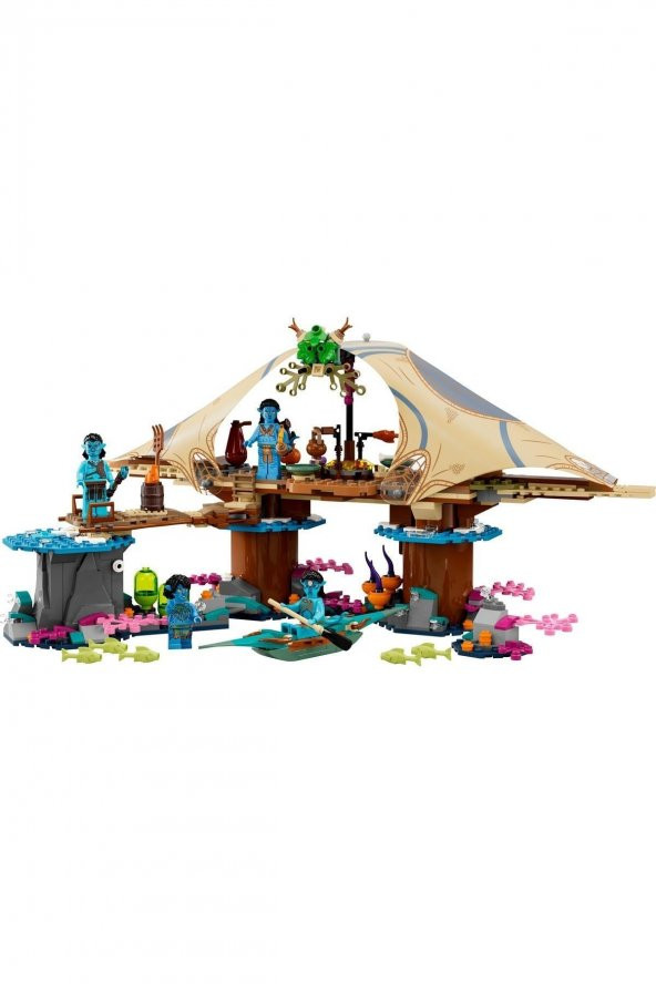 ® Avatar Metkayina Resif Evi 75578 - Koleksiyonluk Yaratıcı Oyuncak Yapım Seti (528 Parça) - 3
