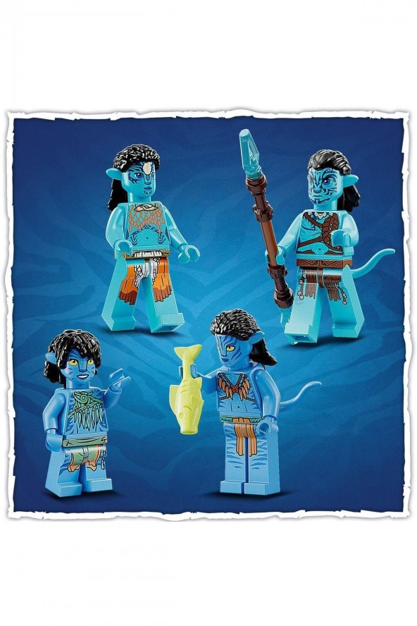 ® Avatar Metkayina Resif Evi 75578 - Koleksiyonluk Yaratıcı Oyuncak Yapım Seti (528 Parça) - 7