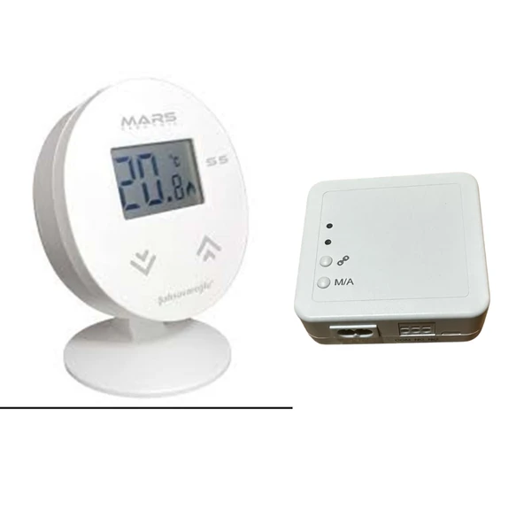 S5 KABLOSUZ DİJİTAL ODA TERMOSTATI (BEYAZ) - 3