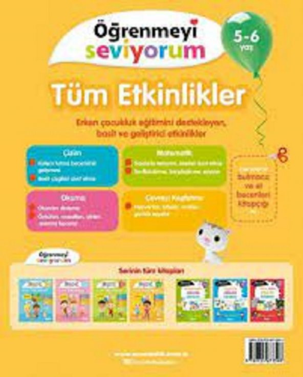 Öğrenmeyi Seviyorum Tüm Etkinlikler 5-6 Yaş Uçanbalık Yayınları