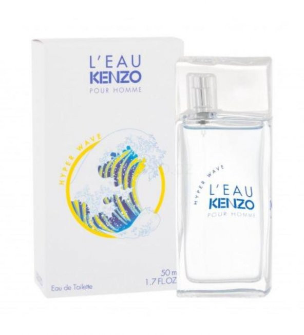 Kenzo Hyper Wawe Erkek Parfüm EDT 50 ML