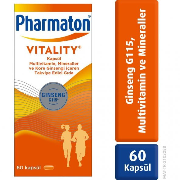 Pharmaton 60 Kapsül Yeni Kutu