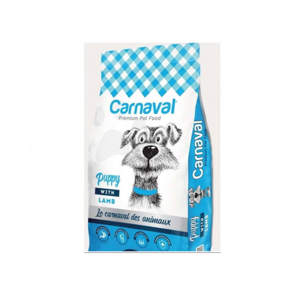 Carnaval Premium Yavru Köpek Maması Kuzu Etli 3 Kg. - 3