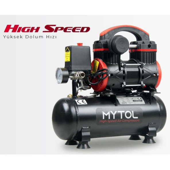 Mytol MYK0061 1.0Hp 6 Lt Yüksek Hızlı Kompresör