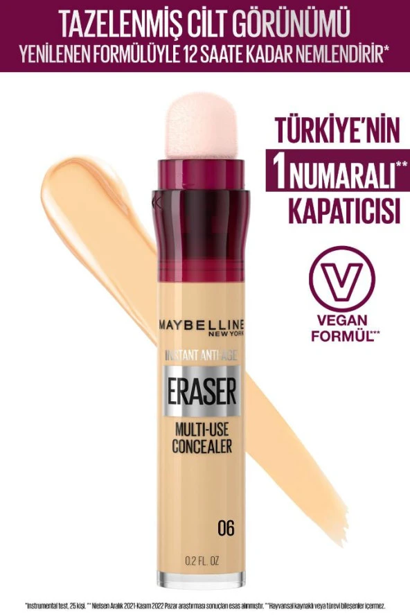 Maybelline New York Instant Anti Age Eraser Kapatıcı 06 Neutralizer