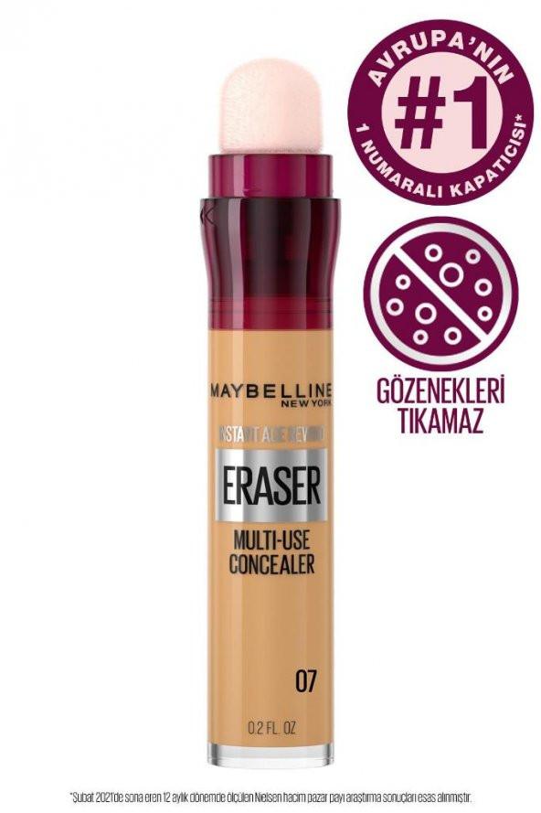 Maybelline New York Instant Anti Age Eraser Kapatıcı 07 Sand - 2