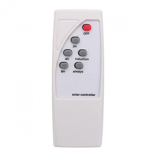 100W Güneş Enerjili Sokak Lambası Bahçe Aydınlatması Kumandalı Sensörlü HeroLed Solar Sokak Armatürü - 6