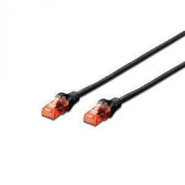 DIGITUS DK-1617-030/BL 3,0 m CAT 6 PATCH KABLO,SİY