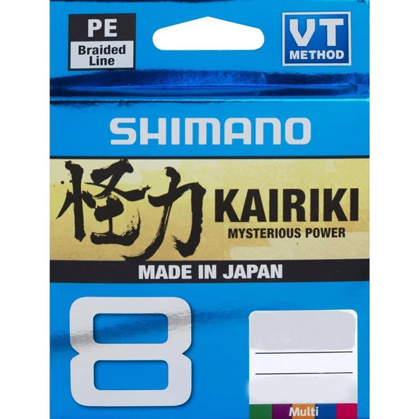 Shimano Kairiki 8 300m Örgü İp Misina Multicolor - 2