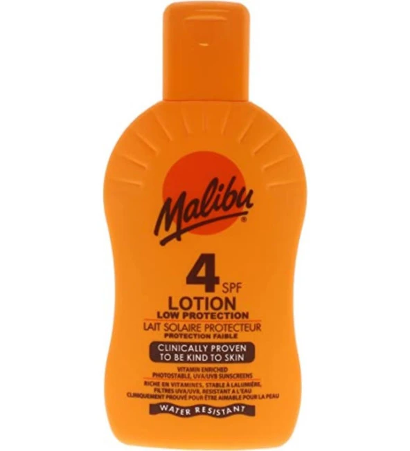 Malibu Güneş Koruyucu Losyon SPF4 200ml