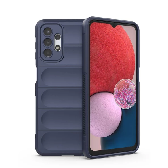Samsung Galaxy A13 Kılıf Optimum Lens Çerçeveli Silikon Kapak - 2