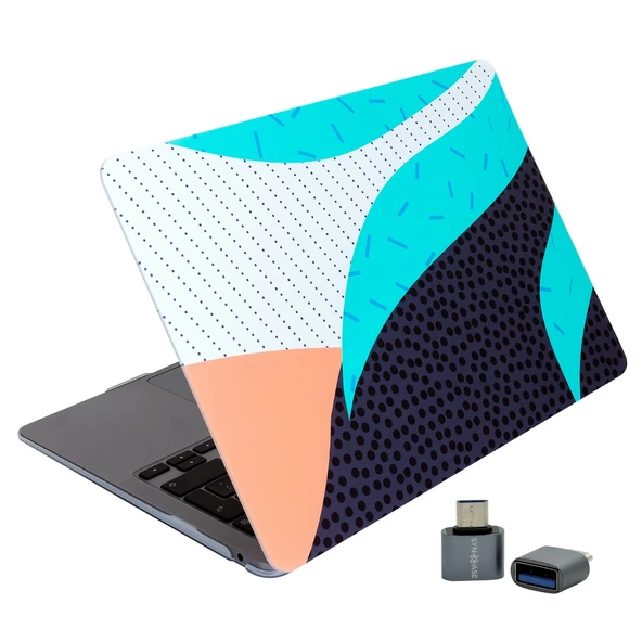 Huawei Kılıf Matebook D15 Kılıf (2019-2020-2021-2022 Yılı) ile Uyumlu Kapak Koruyucu Wavelayers01NL - 2