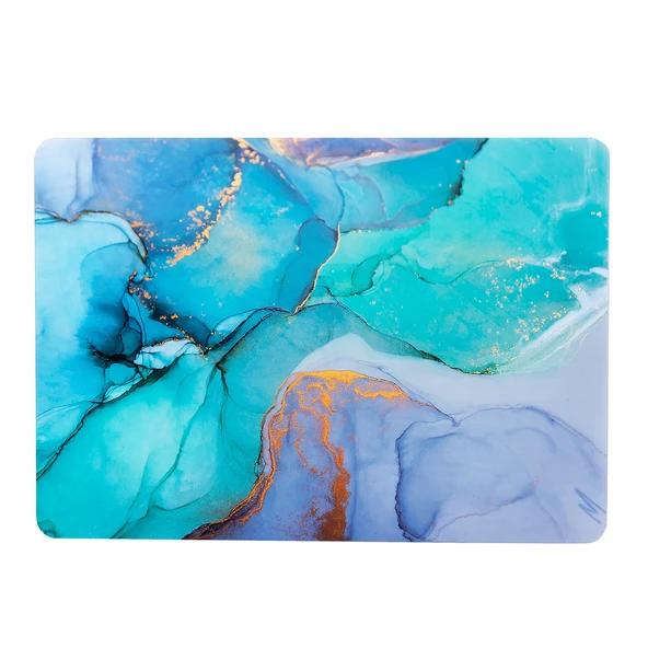 Huawei Kılıf Matebook D15 Kılıf (2019-2020-2021-2022 Yılı) ile Uyumlu Marble Desenli Kapak Kılıf - 4