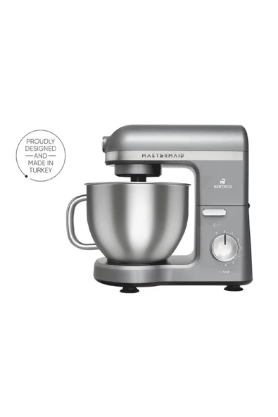 Mastermaid Chef Pro Çift Kollu Stand Mikser Galaxy Grey 1750 W - 3