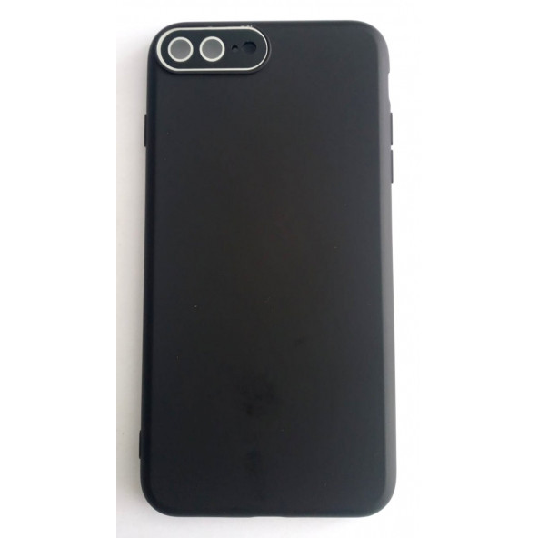 Apple iphone 7 Plus 8 Plus Kamera Korumalı İçi Kadife Pastel Kılıf - 3