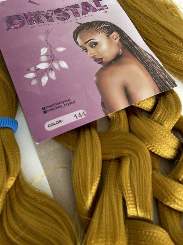 Solpia Crystal Sentetik Örgülü Saç No:144 - 3