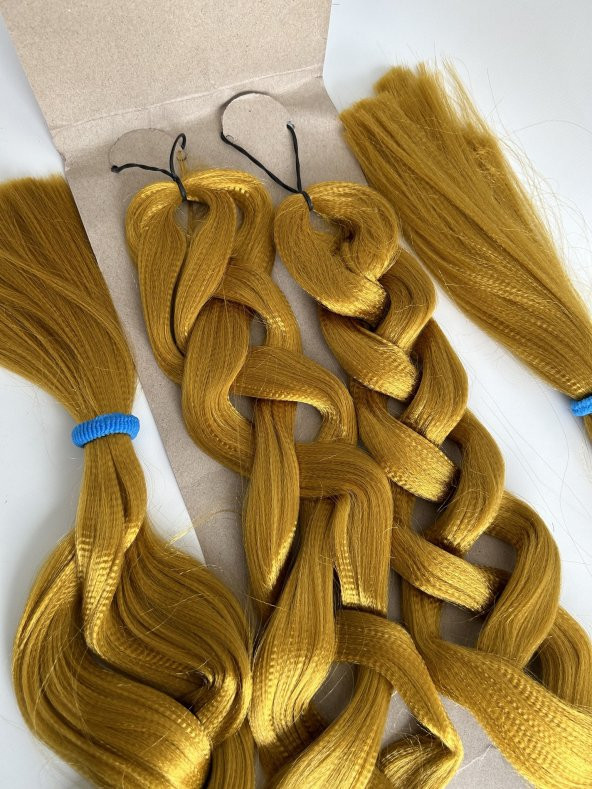 Solpia Crystal Sentetik Örgülü Saç No:144 - 4