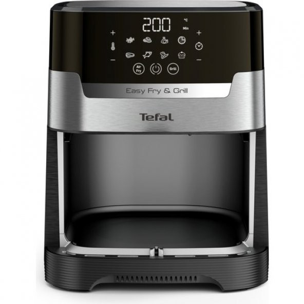 TEFAL EY505D EASY FRY & GRİLL PRECİSİON+ YAĞSIZ FRİTÖZ AİRFRYER, 4,2 LİTRE KAPASİTE, HAVA İLE KIZARTMA & IZGARA - 1510002069 - 2