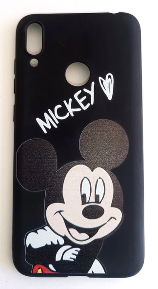 Huawei Y7 2019 Uyumlu Resimli Yumuşak Slikon Kılıf ürün görseli 1