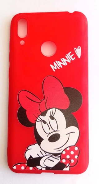 Huawei Y7 2019 Uyumlu Resimli Yumuşak Slikon Kılıf ürün görseli 1