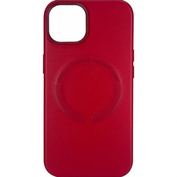 İphone 14 Pro Max - Magsafe - Deri - Leather Case - Magnetic - 6