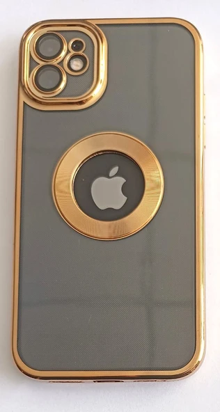Apple iphone 11 Uyumlu Lazer Kenarlı Şeffaf Lüks Kılıf - 2