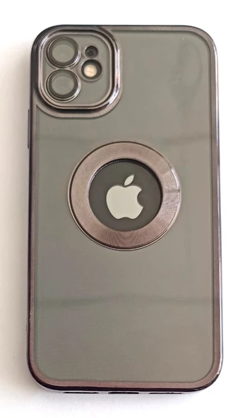 Apple iphone 11 Uyumlu Lazer Kenarlı Şeffaf Lüks Kılıf - 3