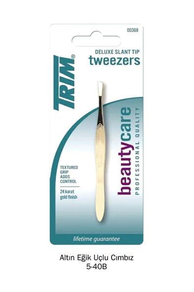 Trim Altın Sarısı Eğik Uçlu Cımbız