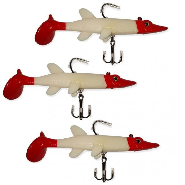Oskar Turna Silikon Balık Color 3 10cm 3lü Paket - 2