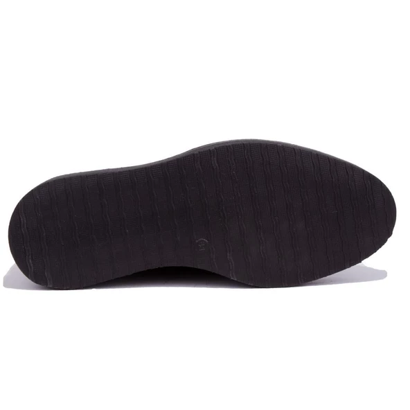 Dagoster DMA08-809 Siyah Rugan Ortopedik Günlük Erkek Deri Ayakkabı - Resim 4