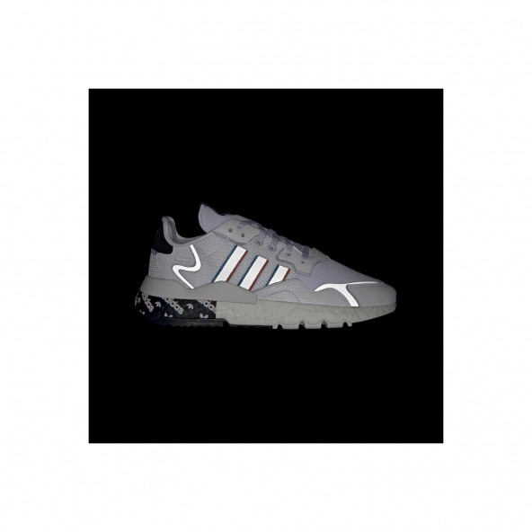 Adidas Nite Jogger Erkek Günlük Ayakkabı H01718 Beyaz