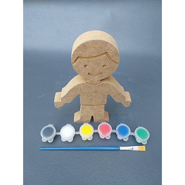 Erkek Çocuk Boyalı Tekli Hayvan Takımı ( 15 cm - 18 mm ) - 2