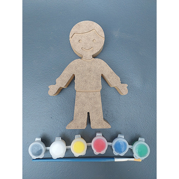 Erkek Çocuk Boyalı Tekli Hayvan Takımı ( 15 cm - 18 mm ) - 5