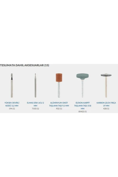 Dremel Lite 7760-15 Akülü El Motoru - 3